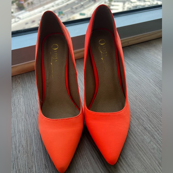 Orange Heels - Picture 3 of 4